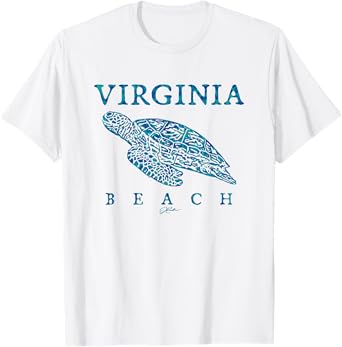 JCombs: Virginia Beach, VA, Gliding Sea Turtle T-Shirt T-Shirt