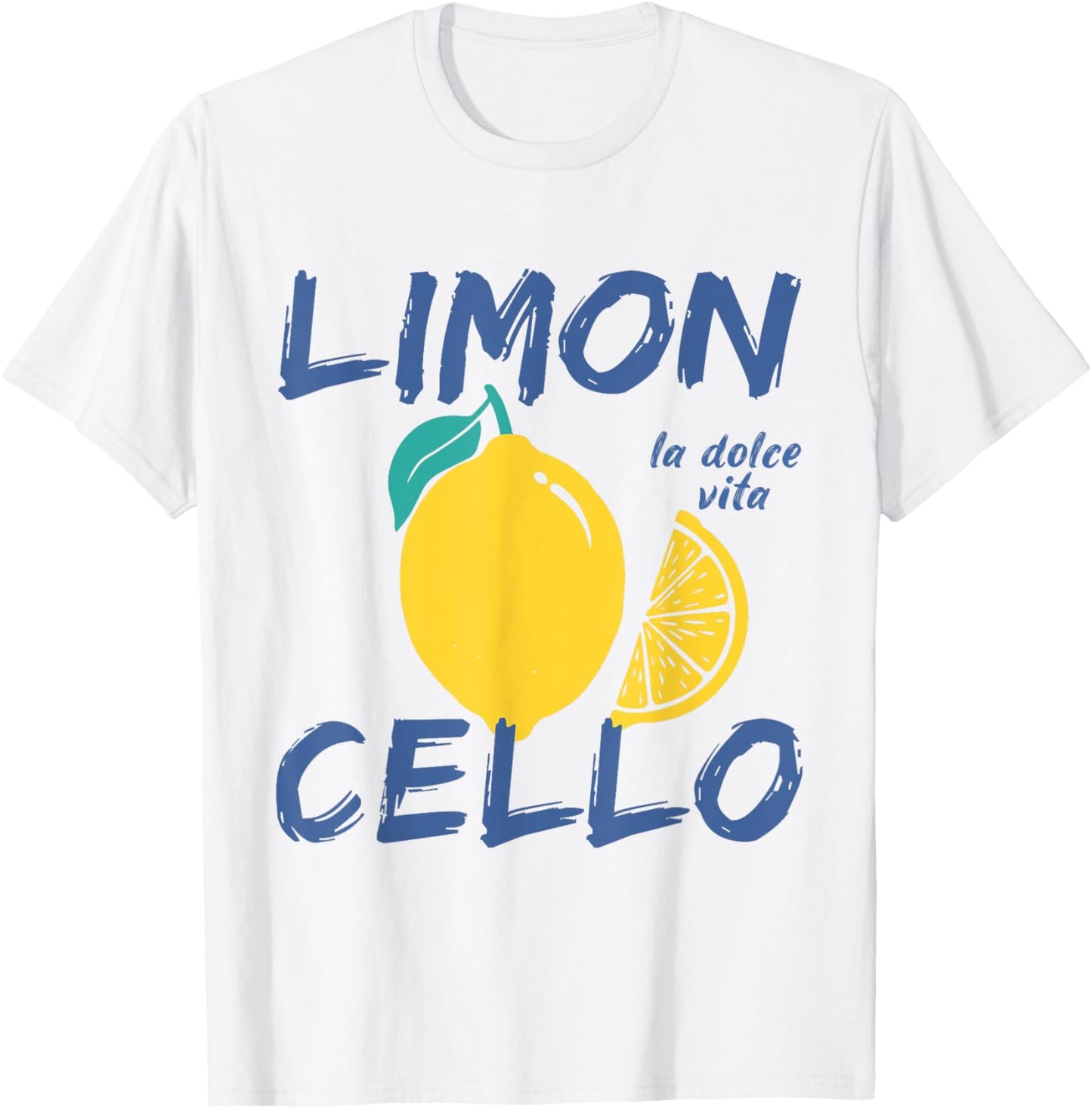 Limoncello Amalfi Coast Italy Vacation Preppy Lemon Graphic T-Shirt