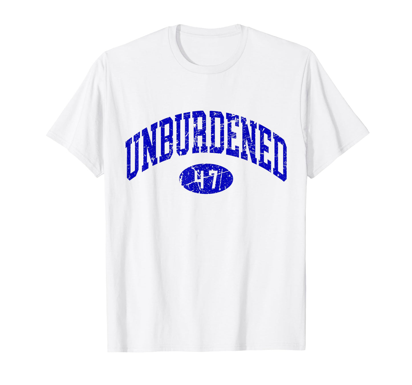Unburdened By What Has Been Funny Vote 2024 Varsity Vintage T-Shirt