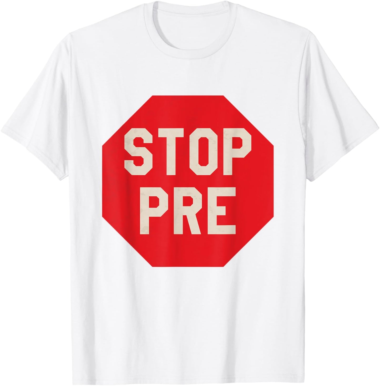 Vintage Stop Pre - Marathon Running Legend Runner T-Shirt