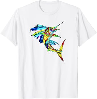 Colorful Sailfish T-Shirt