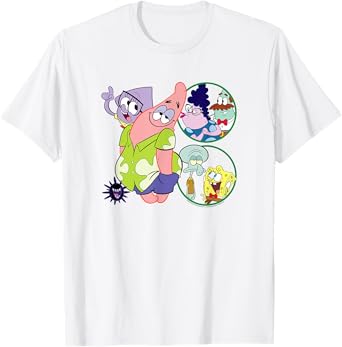 The Patrick Star Show Patrick's Family & Friends Portraits T-Shirt