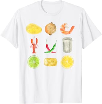 Cute Crawfish Low Country Boil y2k Clean Girly Aesthetic T-Shirt