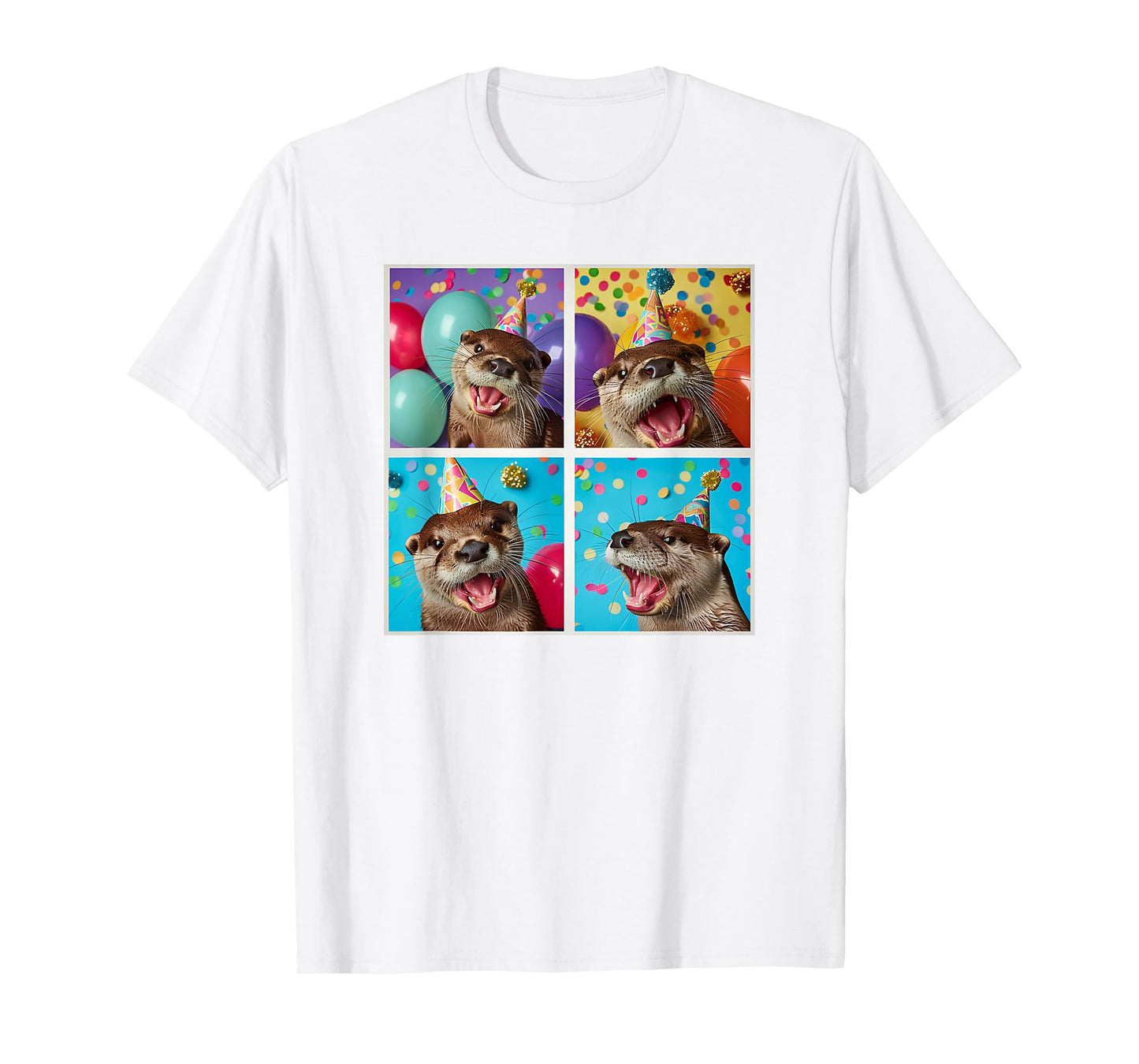 Sea Otter Lover Wildlife Animal Colorful Birthday Otter T-Shirt