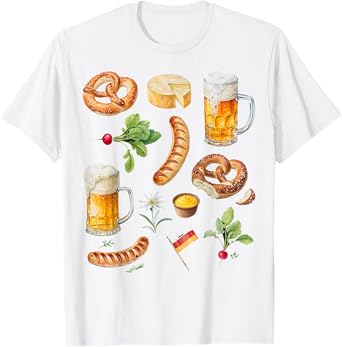Oktoberfest Vintage German Bavarian Beer Drinking Festival T-Shirt