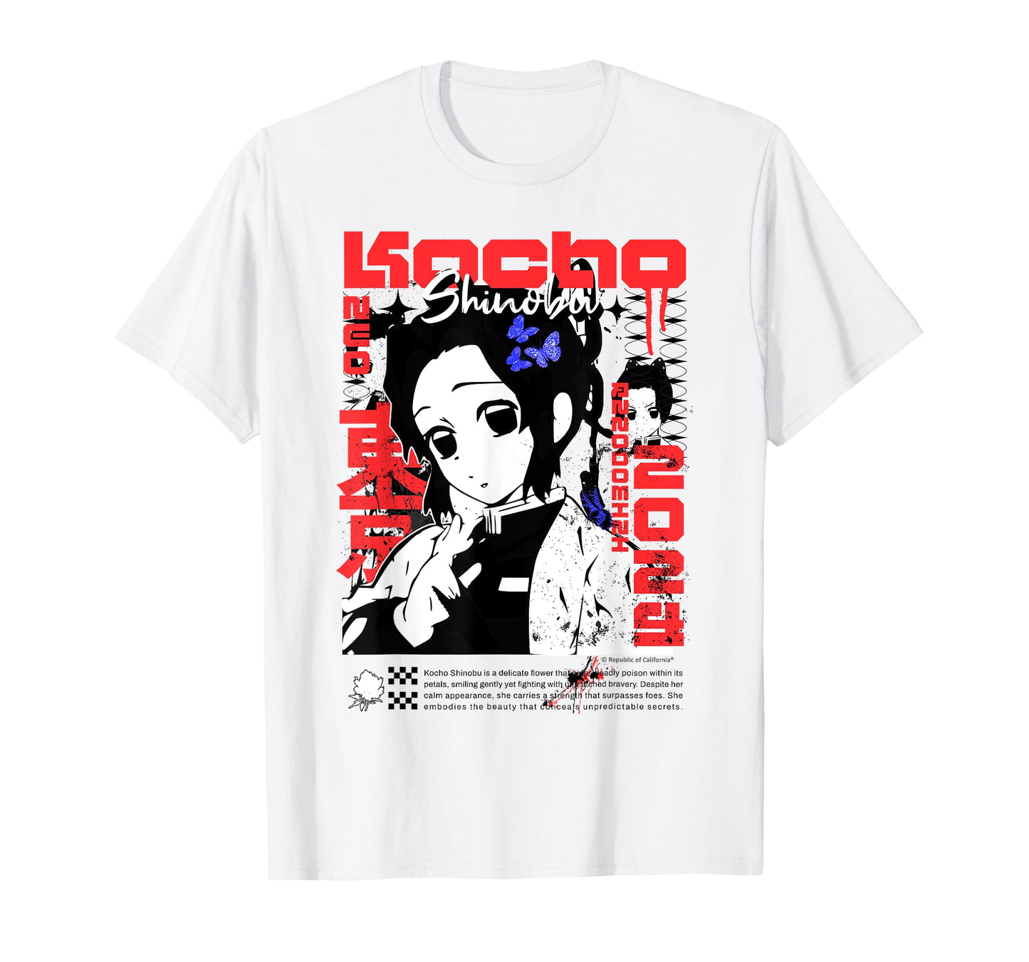 Kochou Shinobu Neo Anime Aesthetic T-Shirt