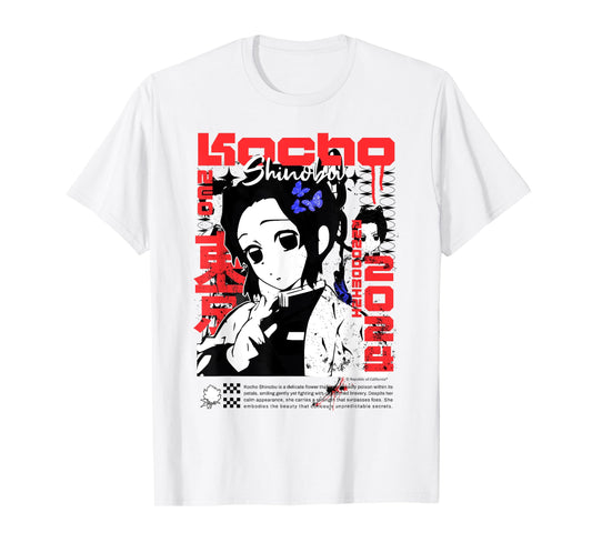 Kochou Shinobu Neo Anime Aesthetic T-Shirt
