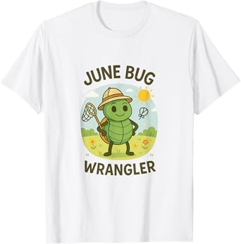 June Bug Wrangler Funny Summer Insect Lover T-Shirt