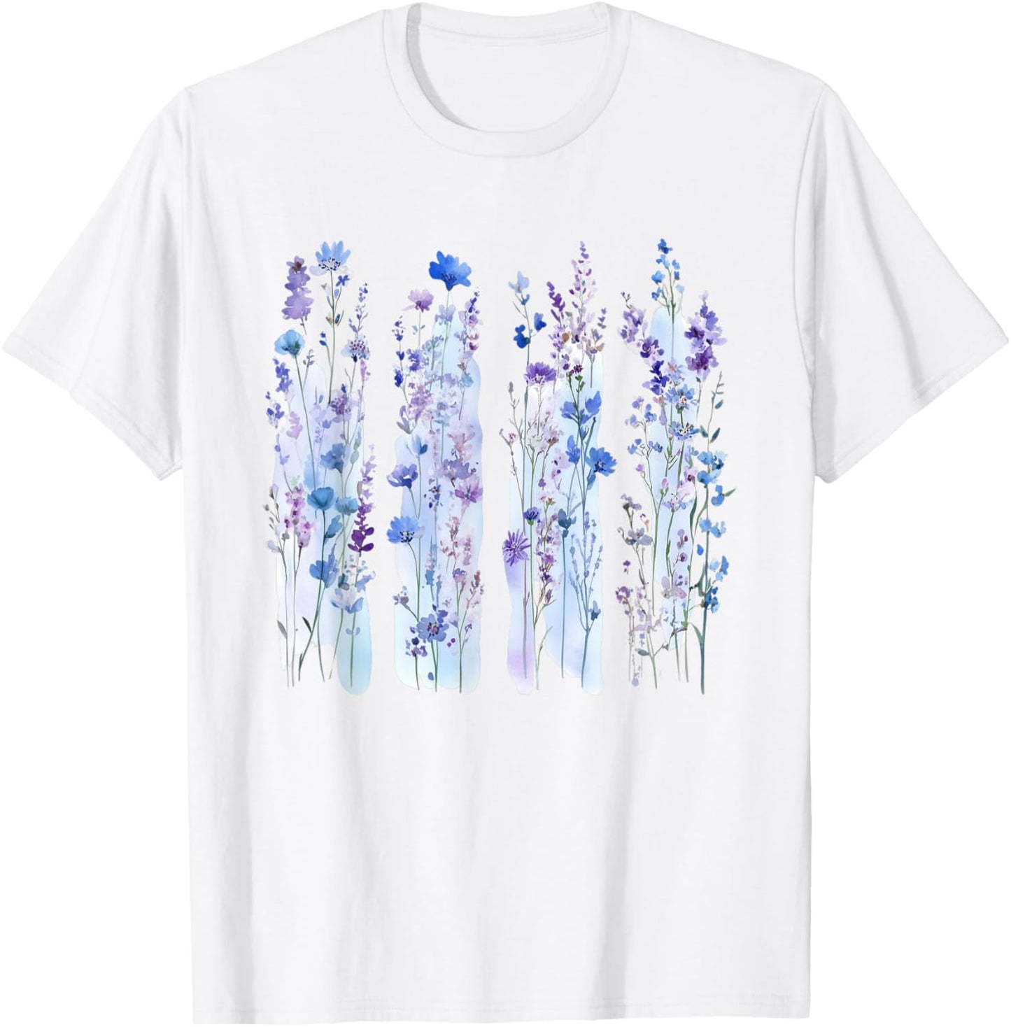 Coquette Brushstroke Summer Flower Floral Wildflower T-Shirt