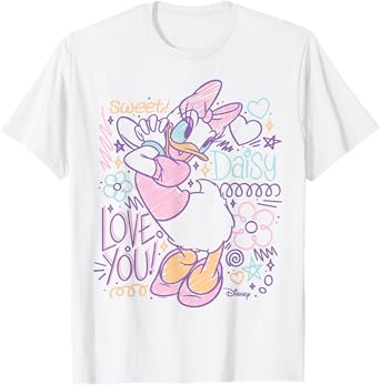 Disney - Daisy Scribble T-Shirt