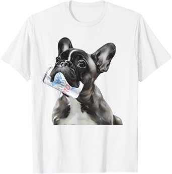 French Bulldog Beer Lovers Beer Dog Dad Happy Pet Lover T-Shirt