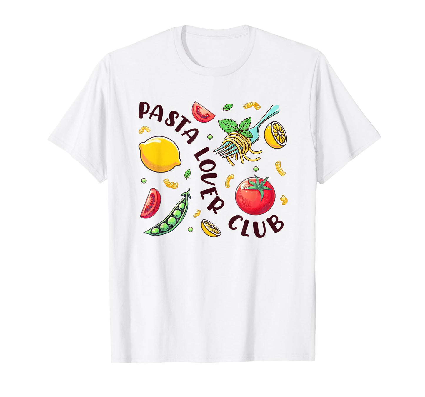 Pasta Lover Club Italian Food Pasta Spaghetti Italy T-Shirt