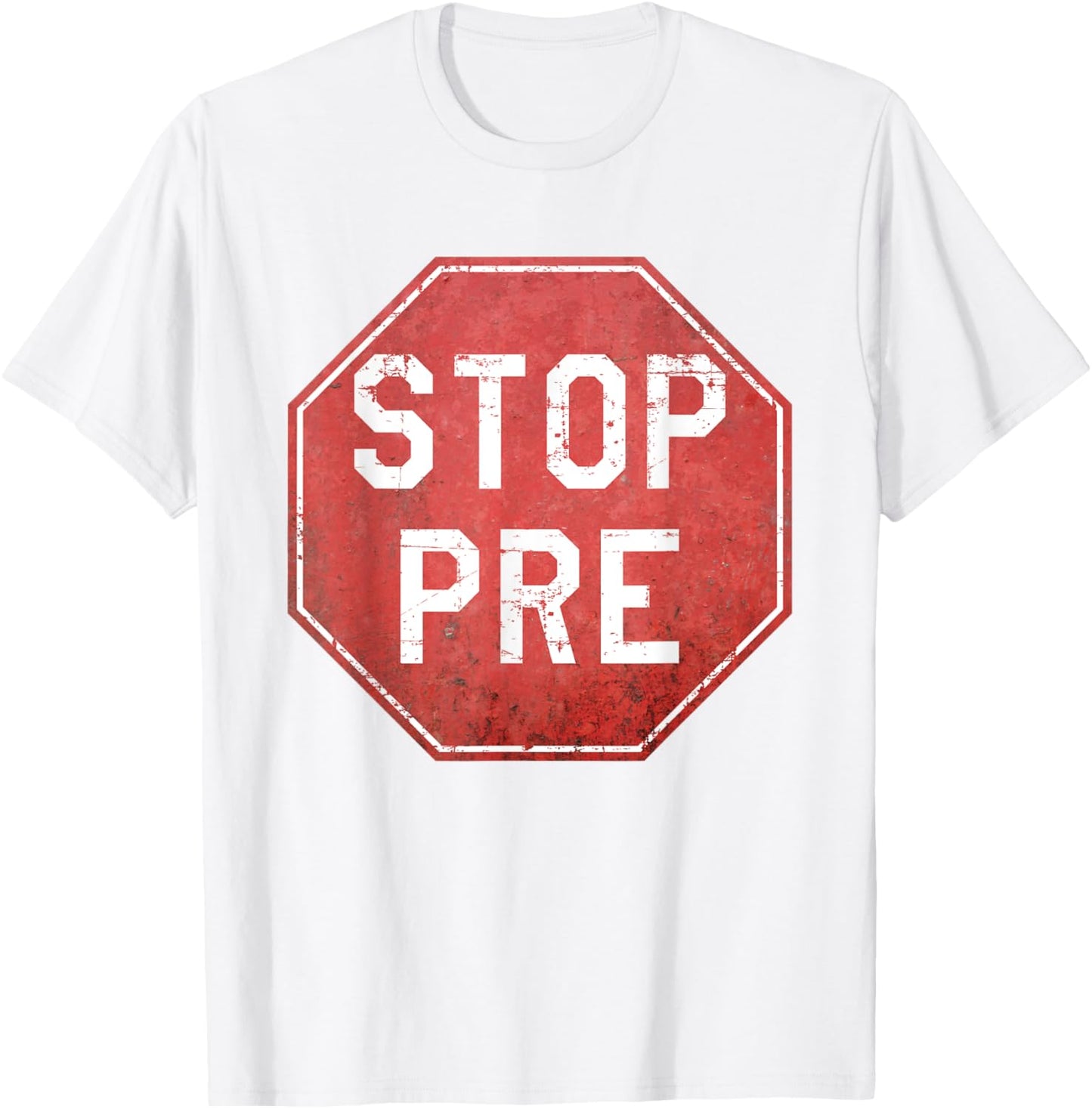 Vintage Stop Pre - Marathon Running Legend Runner T-Shirt