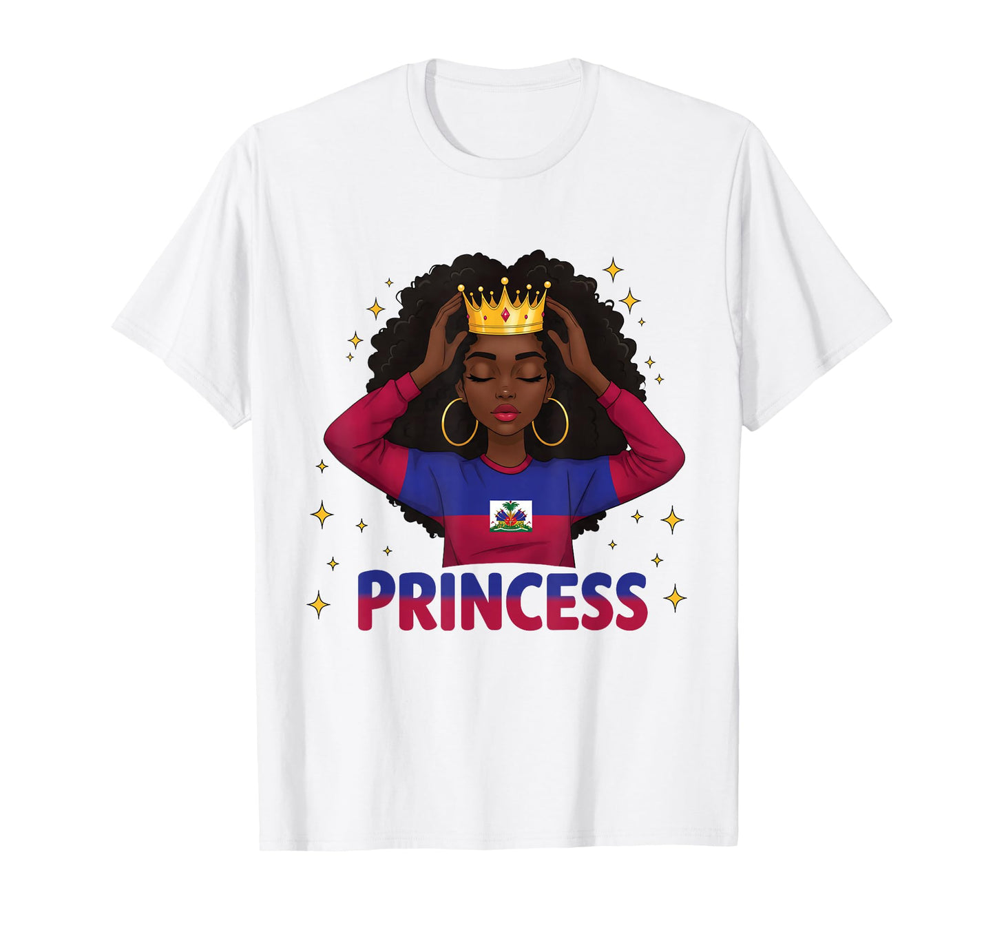 Haitian Princess Haiti Independence Flag Day 1804 Women T-Shirt