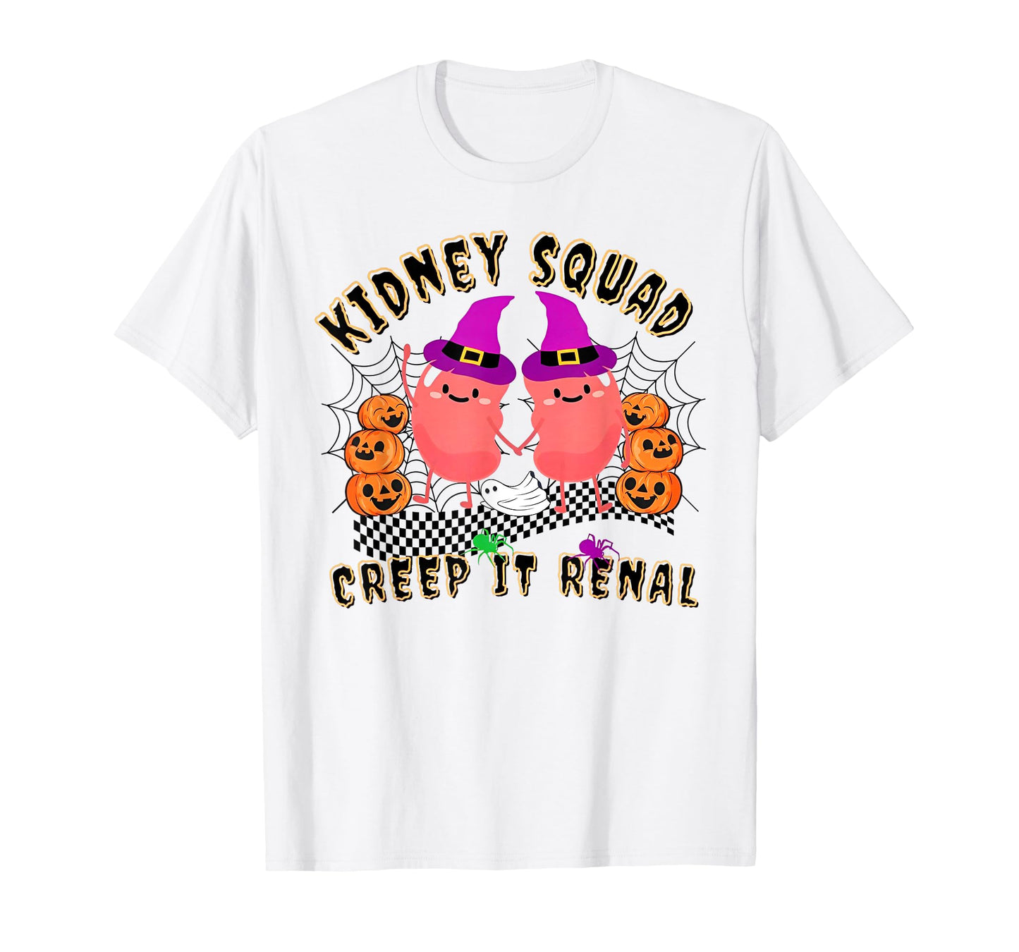 Kidney Squad Creep It Renal Nurse Halloween T-Shirt