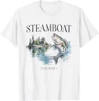 Steamboat Mountains Colorado Hiking Outdoors Vintage T-Shirt