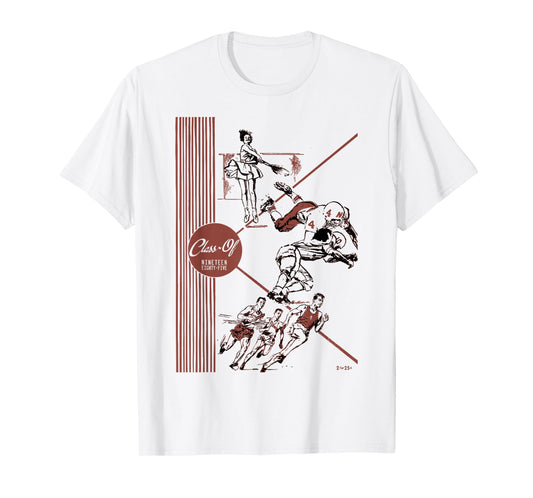 Gen X Best Class of 1985 Old School Retro Vintage Nostalgia T-Shirt