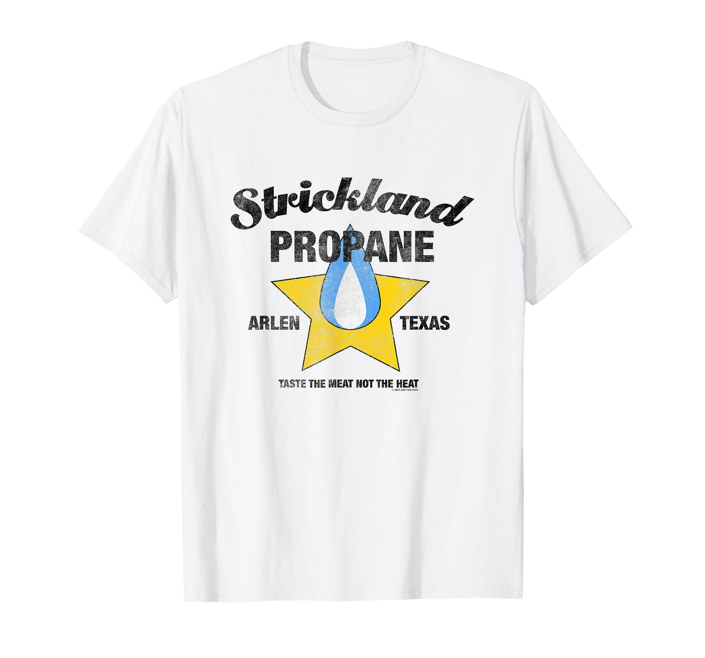 King Of The Hill Strickland Propane Arlen Texas Retro Logo T-Shirt