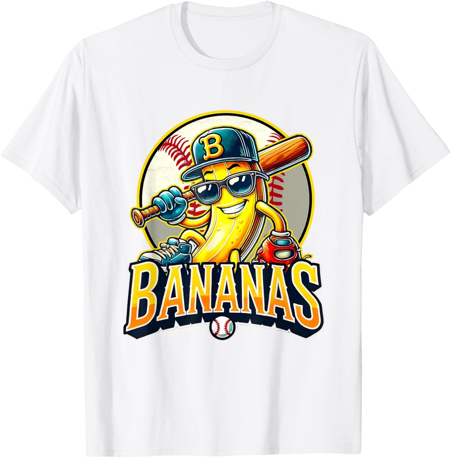Funny Banana Shirts Gift T-Shirts, Lets Go Bananas T-Shirt