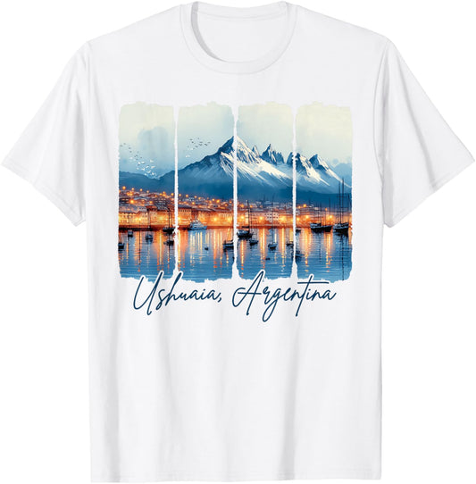 Ushuaia Argentina Travel Trip Meet Me In Ushuaia Vacation T-Shirt