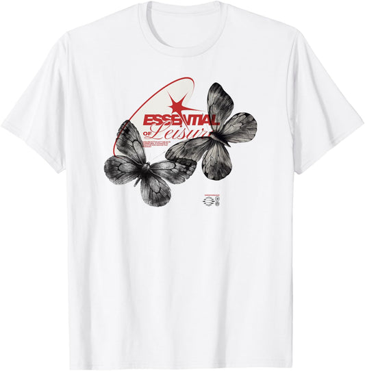 Essential Leisure Streetwear Vintage Men Women Graphic Tee T-Shirt