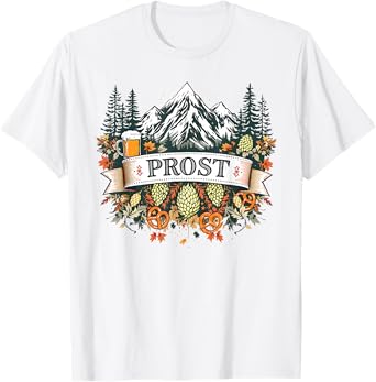 Oktoberfest German Prost Beer Drinking October Festival T-Shirt