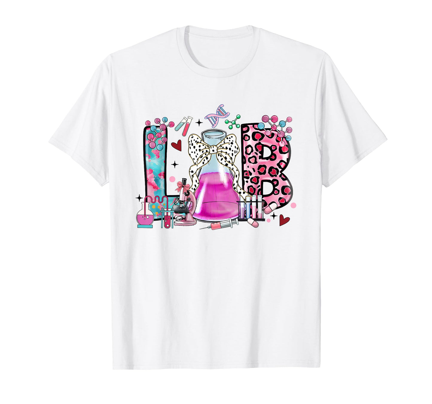 Lab Tech Laboratory Scientist Lab Week 2025 Lab Life T-Shirt