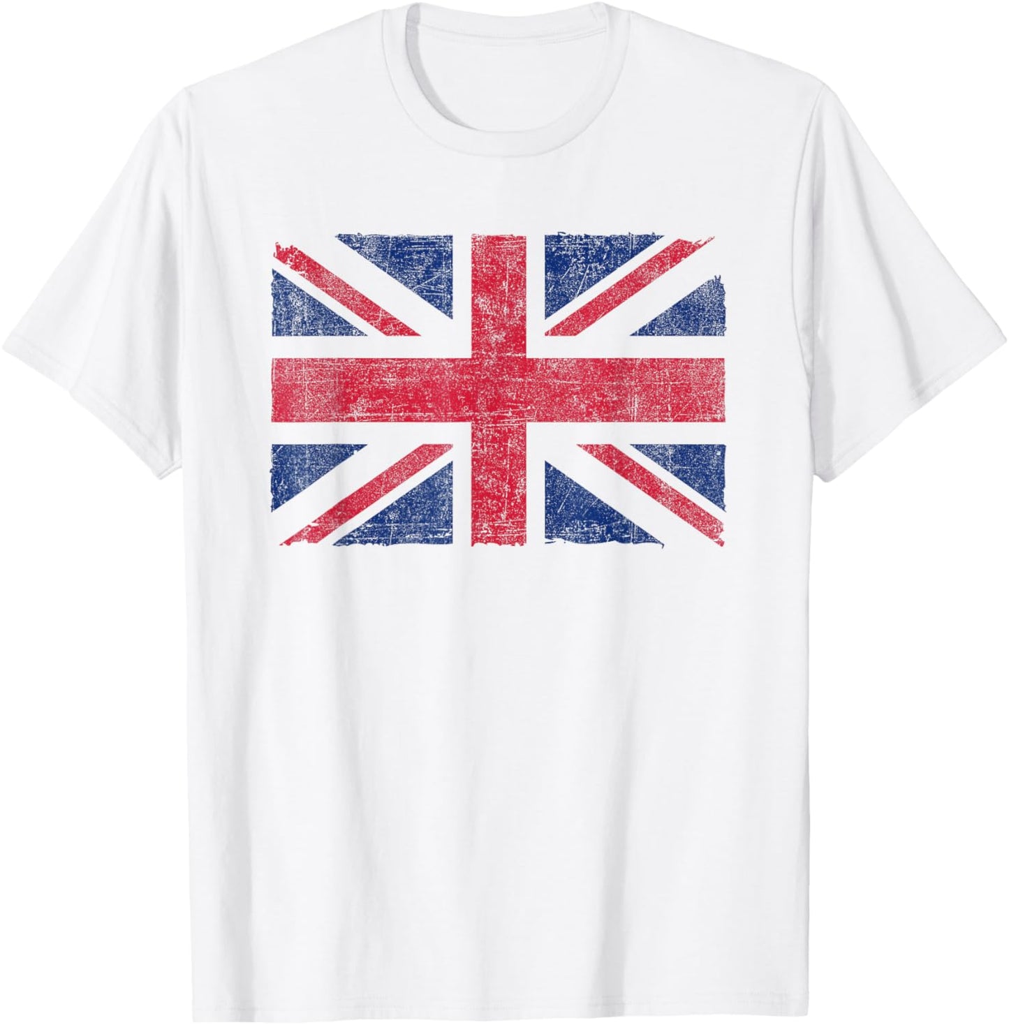 Retro Union Jack Vintage British Flag Great Britain UK T-Shirt