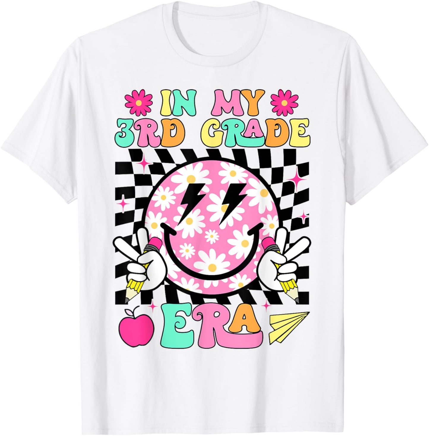 In My 3rd Grade Era Smile First Day Back to School Tee by TeeBrew