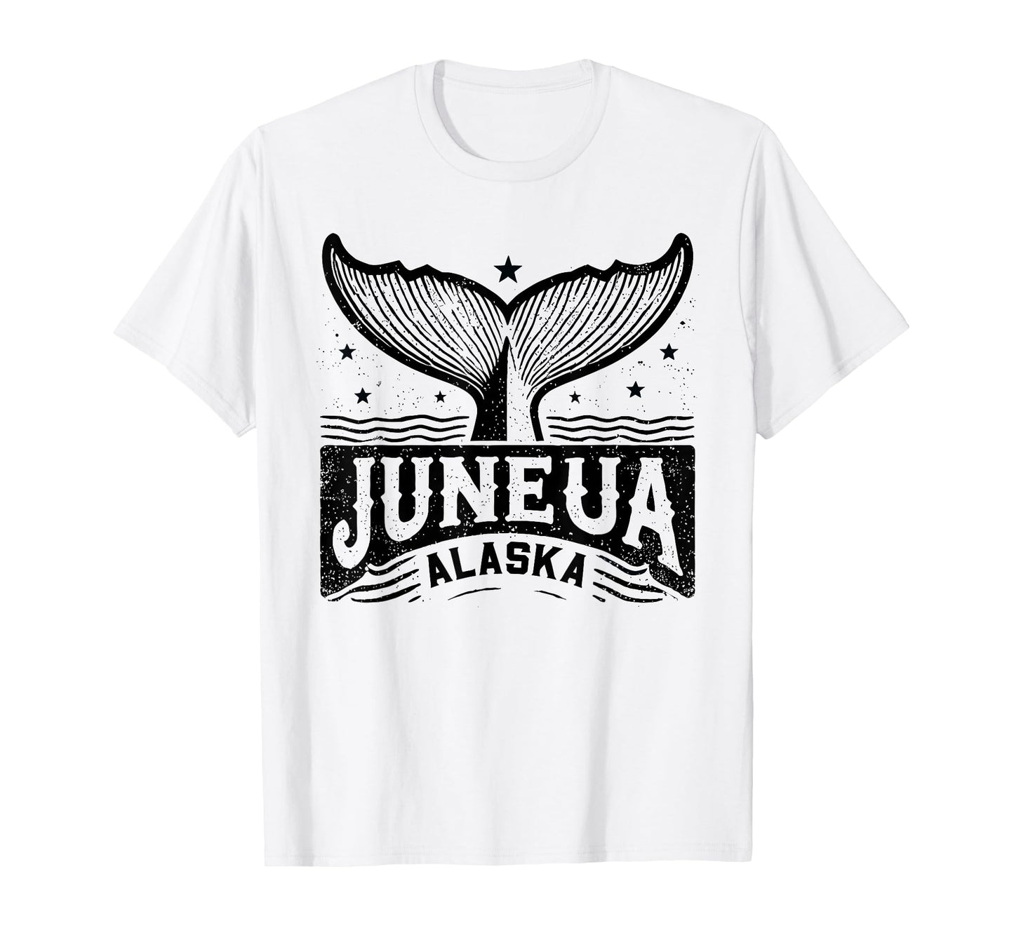Juneau Alaska Whale Tail Wildlife Adventure Alaskan T-Shirt