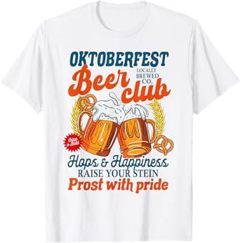 Oktoberfest Beer Club Drinking Lover Craft Beer Germany T-Shirt