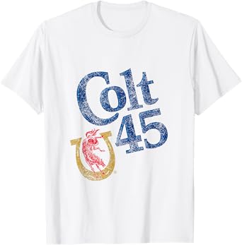 Colt 45 Beer Vintage Style - Logo T-Shirt