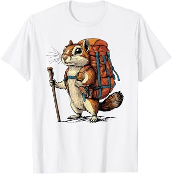 funny chipmunk trail T-Shirt