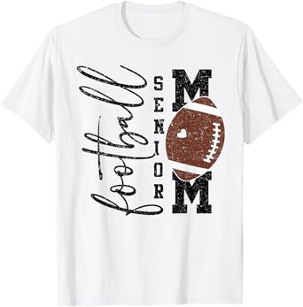 Senior Football Mom 2026 Class of 2026 T-Shirt