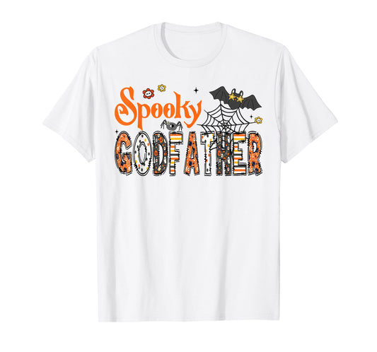 Spooky Godfather Halloween One Spooky Godfather Life T-Shirt