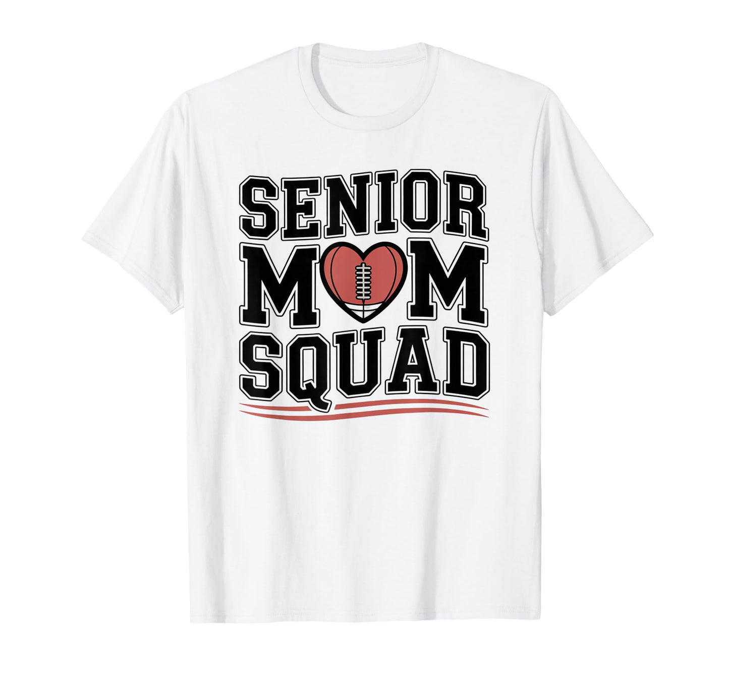 Fife Life Senior Mom Squad Football T-Shirt