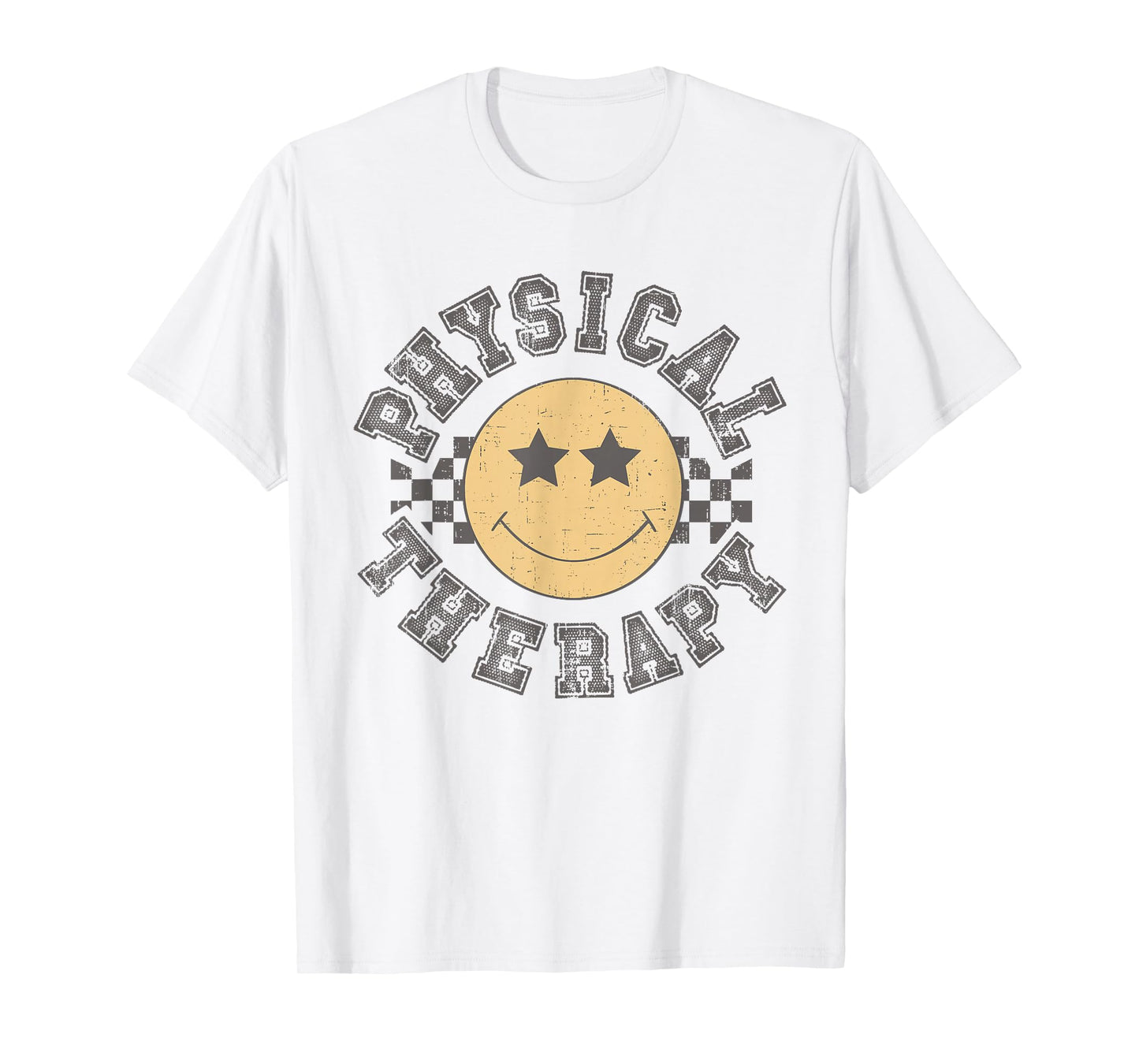 Retro Physical Therapy Funny Physical Therapist PT Month T-Shirt