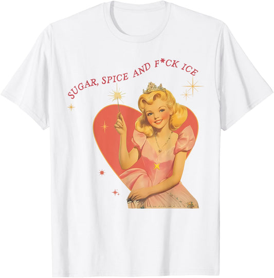 Sugar Spice and Abolish ICE Protest Pro Immigration Vintage T-Shirt