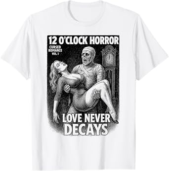 Cursed Romance Vol. 8 – Vintage Mummy Horror Love Story T-Shirt