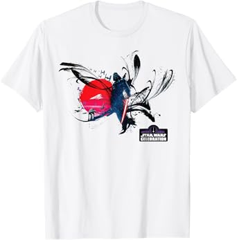 Star Wars Celebration Japan 2025 Darth Vader Key Art & Logo T-Shirt