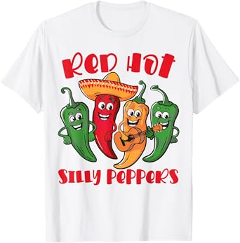 Red Hot Silly Peppers T-Shirt