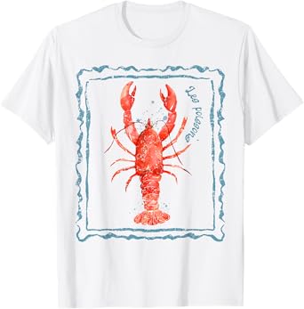 Vintage Red Lobster Aesthetic T-Shirt