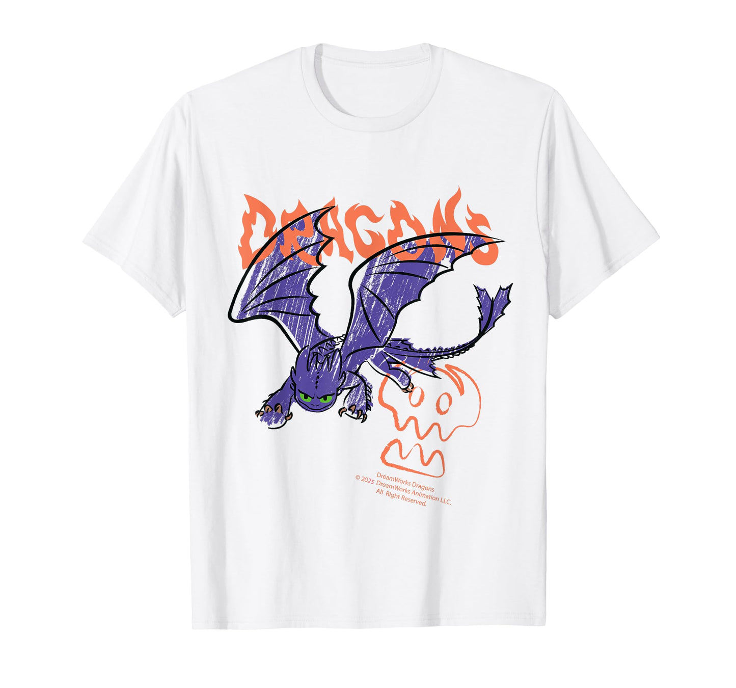 How to Train Your Dragon Movie 2025 Dragons T-Shirt