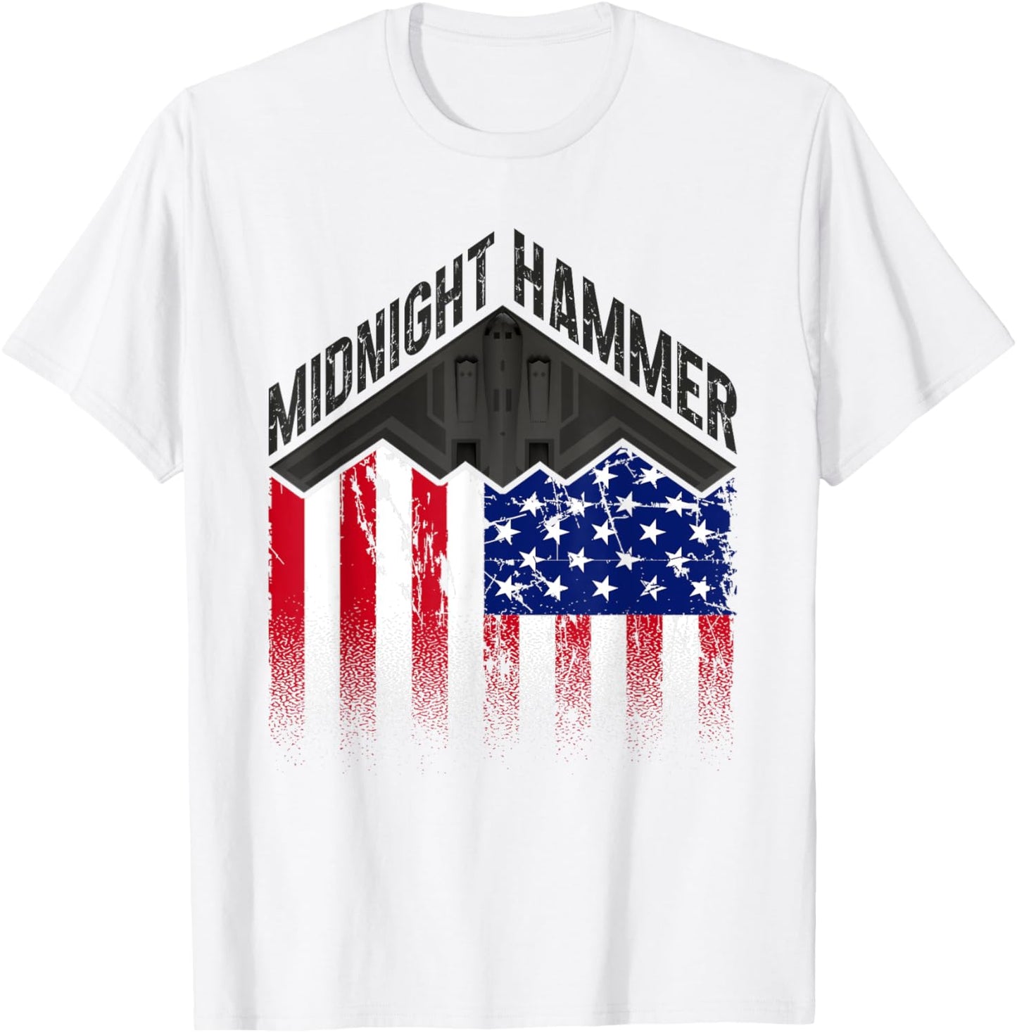 Operation Midnight Hammer - USA Flag Midnight Hammer T-Shirt