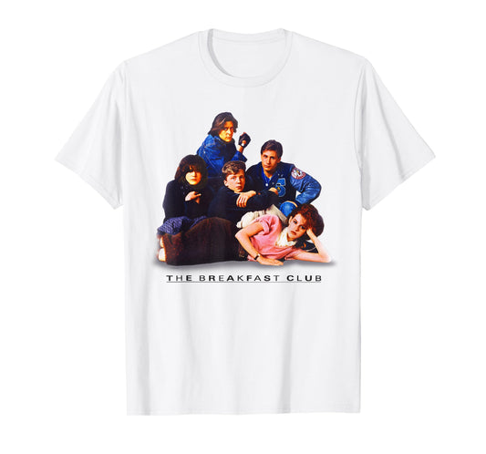 The Breakfast Club 40th Anniversary Classic Cast Photo T-Shirt