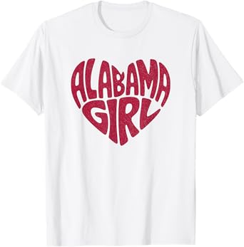Alabama Girl Home Pride Iconic Alabama Girls T-Shirt