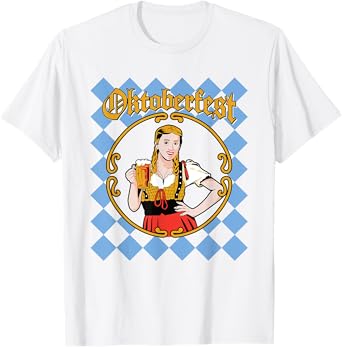 Oktoberfest Girl German Beer Drinking Team T-Shirt