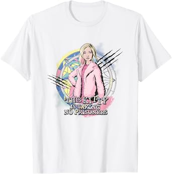 Wednesday This Kitty Is Taking No Prisoners Enid Logo T-Shirt