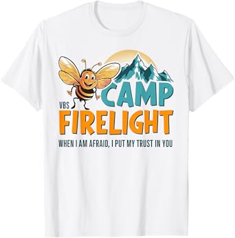 Camp Firelight VBS Camp Vacation Bible School Firework 2024 T-Shirt