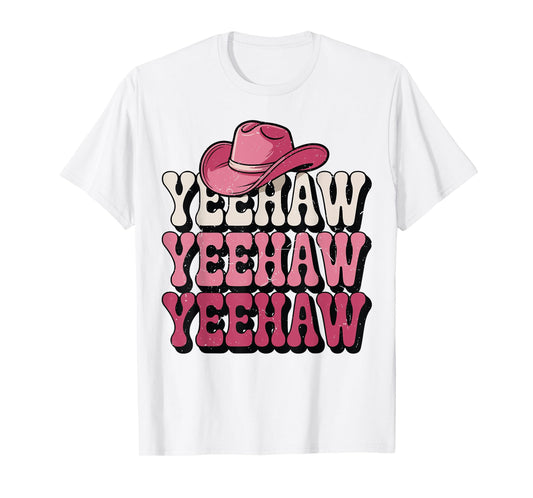 Girl Yeehaw Howdy Rodeo Western Cowgirl Teen Toddler T-Shirt